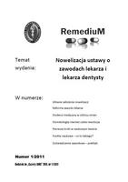 Remedium 2011/01 okładka